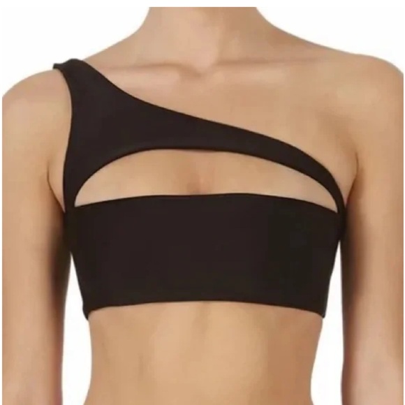 Mikoh Other - Mikoh black swim top